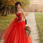 Цветные свадебные платья - ломаем стереотипы