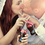 Незабываемая свадьба в стиле Coca-Cola