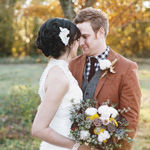 Свадьба осенью: стилистика в деталях