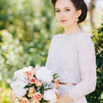 Тренд сезона: свадебное платье с длинными рукавами