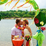 Тематическая свадьба в гавайском стиле