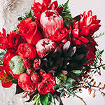 18 зимних свадебных букетов